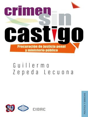 cover image of Crimen sin castigo